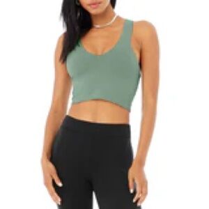 AIRBRUSH REAL BRA TANK - SOFT SEAGRASS